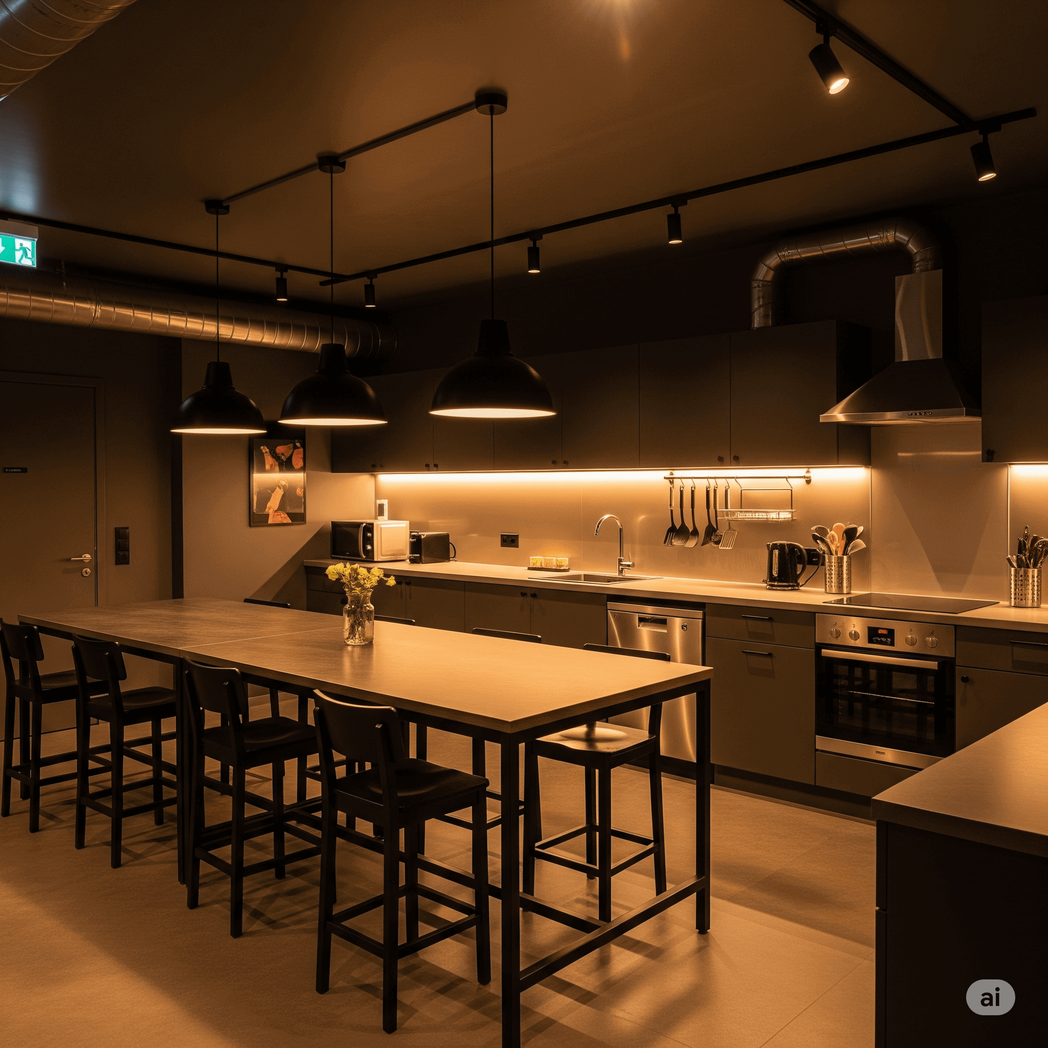 WroFlow Hostel Wspólna Przestrzeń