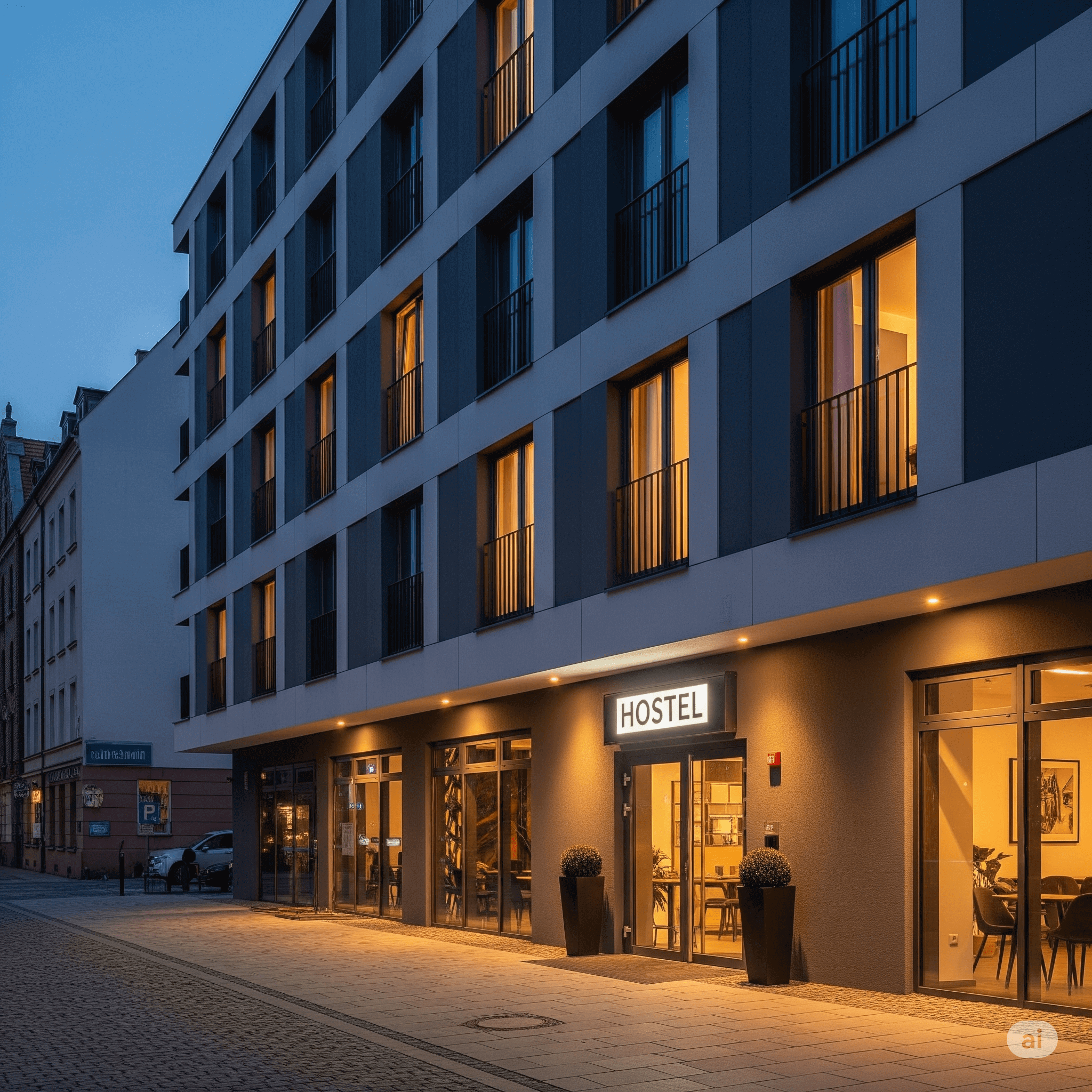 WroFlow Hostel Kuchnia